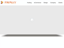 Tablet Screenshot of frenzysolutions.com